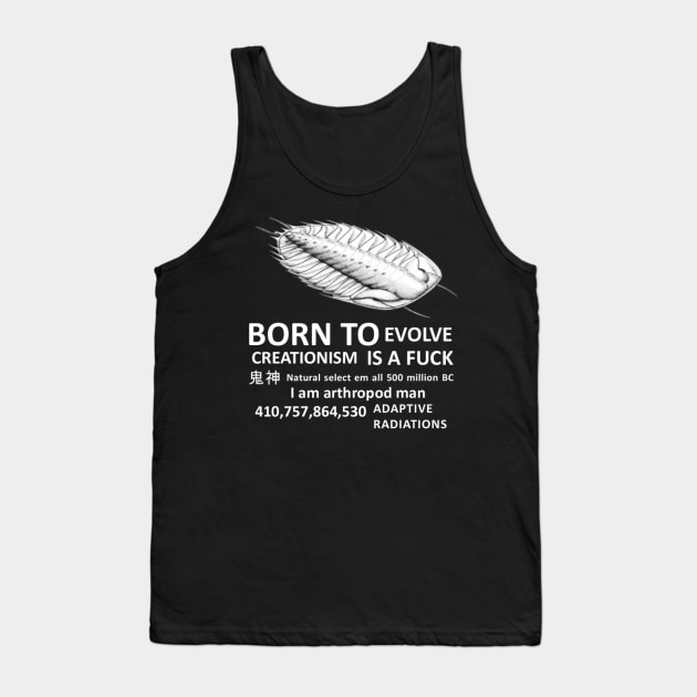 creationism is a fuck Tank Top by stickerjock